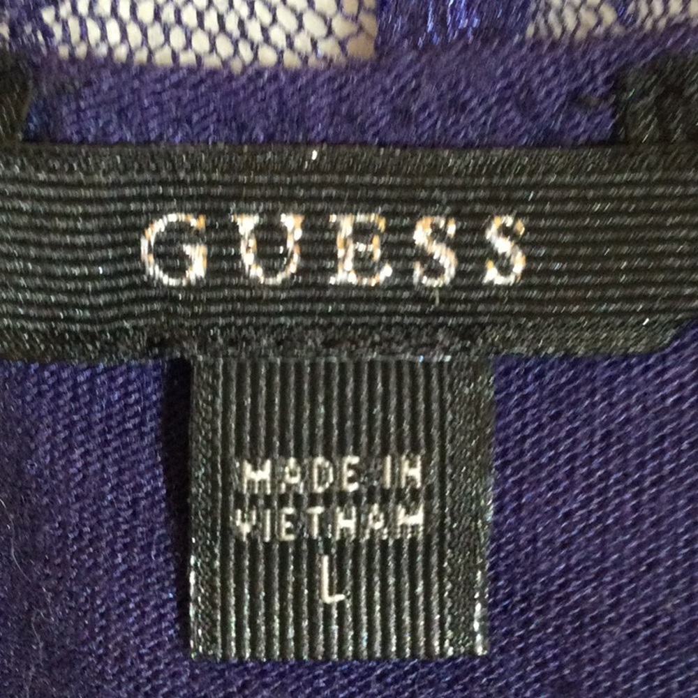 Guess, Navy Blue Lace Dress - Picture 13 of 16
